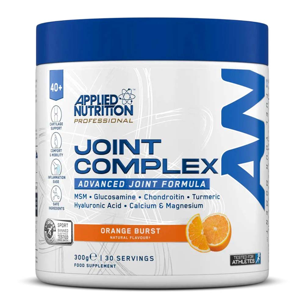 Applied Nutrition Joint Complex, Orange Burst, with Glucosamine, Chondroitin, MSM and Turmeric Extract 300g, Anti-Inflammatory Relief