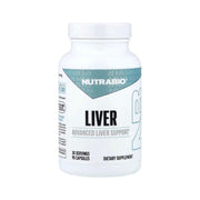 NutraBio Liver Supplement Advanced Liver Support with Antioxidants with Milk Thistle 90 Capsules