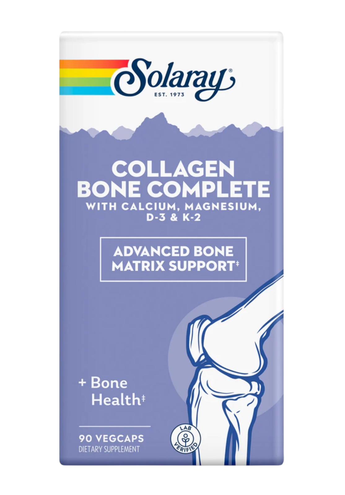 سولاراي كولاجين متكامل للعظام ٩٠ كبسولة نباتية