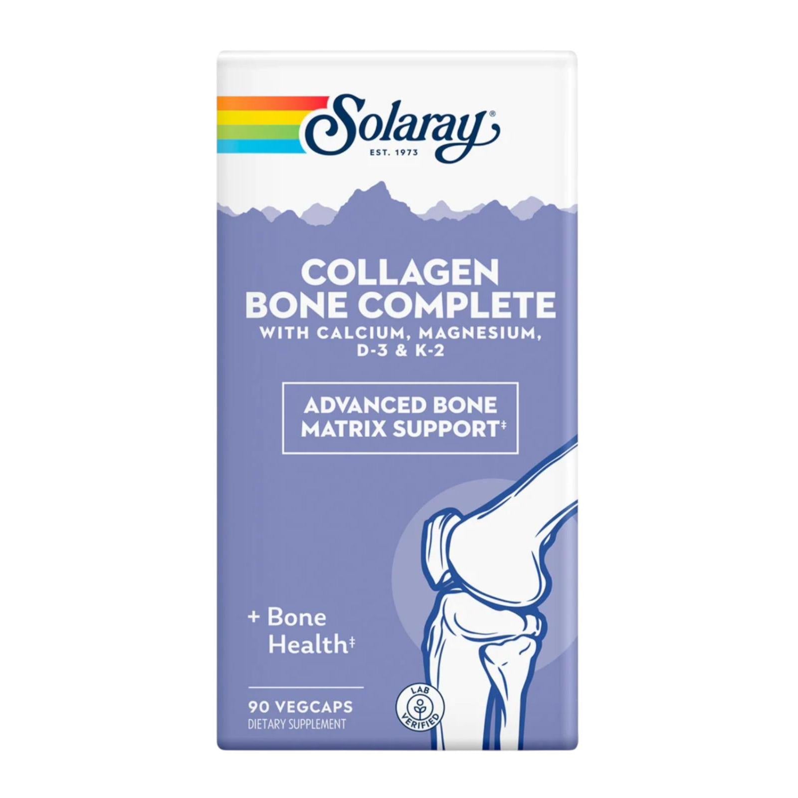 Solaray Collagen Bone Complete 90 Vegetable Capsules