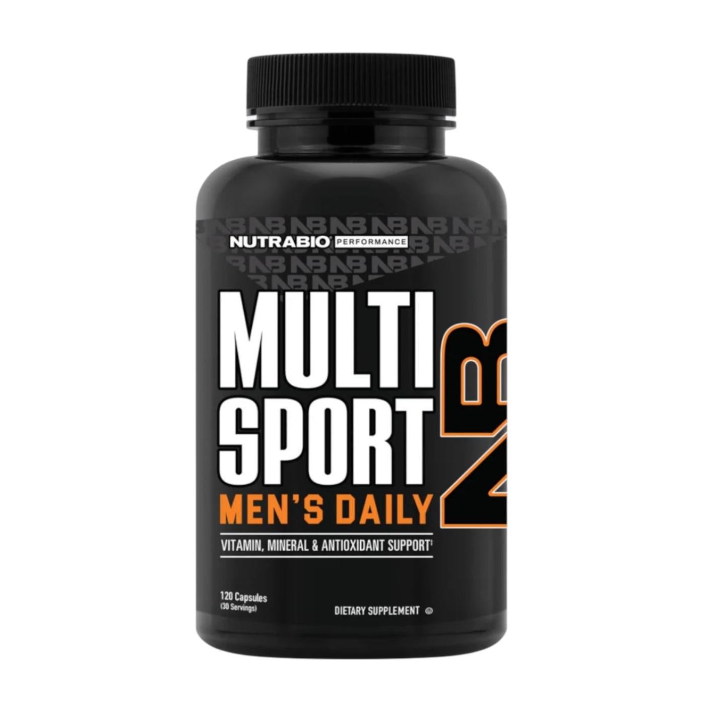 نوترابيو تركيبة فيتامينات ومعادن متعددة للرجل الرياضي ١٢٠ كبسولة نباتية