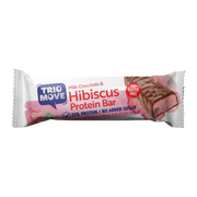 Trio Move Chocolate Coated 33% Protein Milk Chocolate and Hibiscus Bar 50 gr