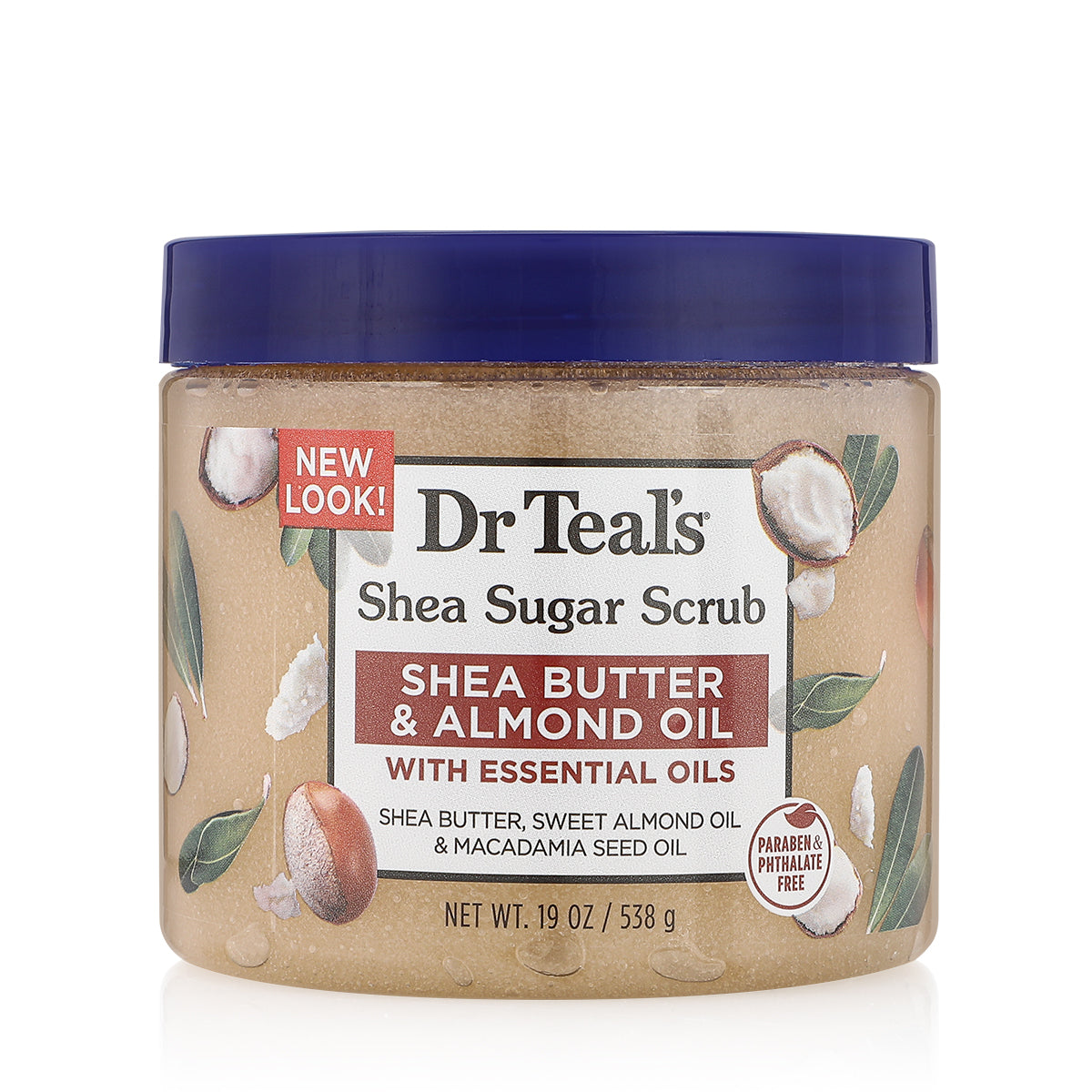 Dr Teal’s Shea Sugar Scrub with Shea Butter & Almond Oil - 19 oz