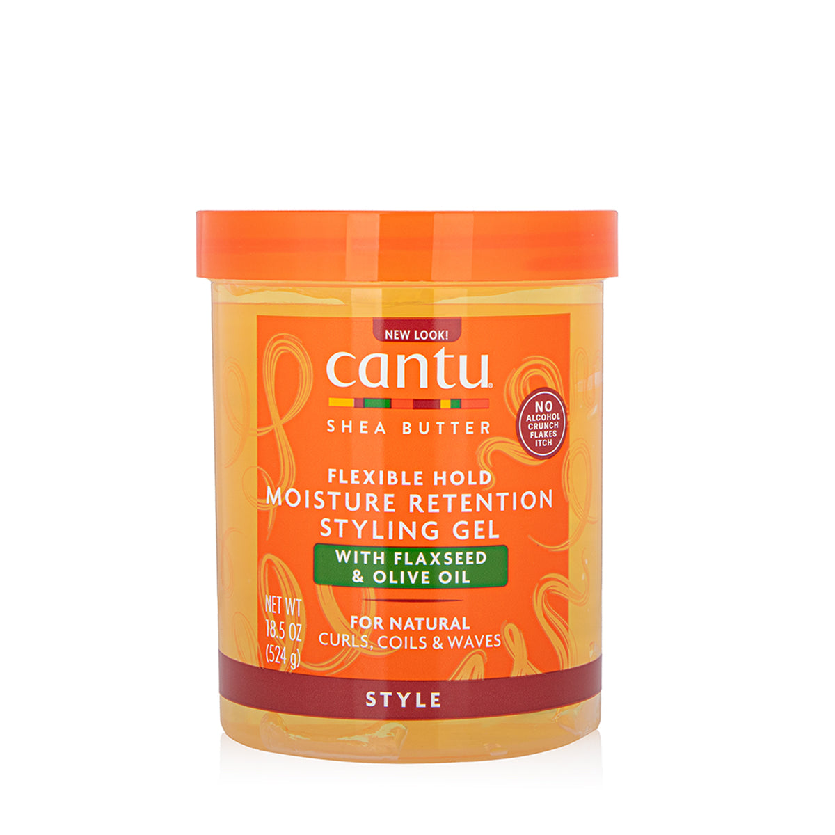 جل تصفيف الشعر كانتو بزبدة الشيا، ذو ثبات مرن وترطيب عميق، مع بذور الكتان وزيت الزيتون - 18.5 أونصة