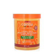 جل تصفيف الشعر كانتو بزبدة الشيا، ذو ثبات مرن وترطيب عميق، مع بذور الكتان وزيت الزيتون - 18.5 أونصة