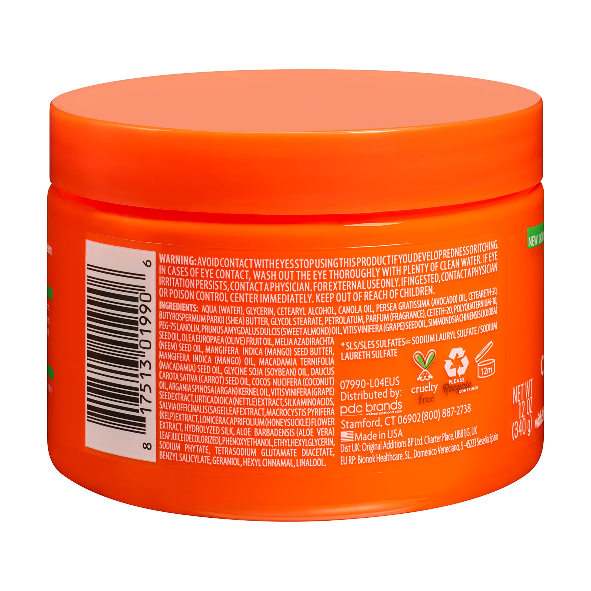 كريم كانتو المرطب للشعر المجعد بخلاصة الأفوكادو وزبدة الشيا وزبدة المانجو 340 غرام