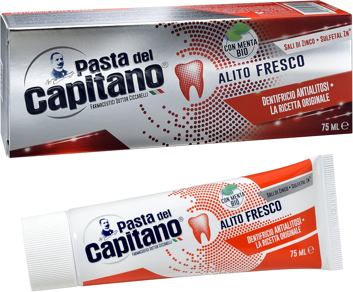 Pasta Del Capitano Fresh Breath toothpaste 75ml
