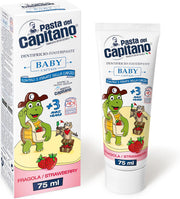 Pasta del Capitano Baby Captain Strawberry toothpaste 3+ Years 75ml