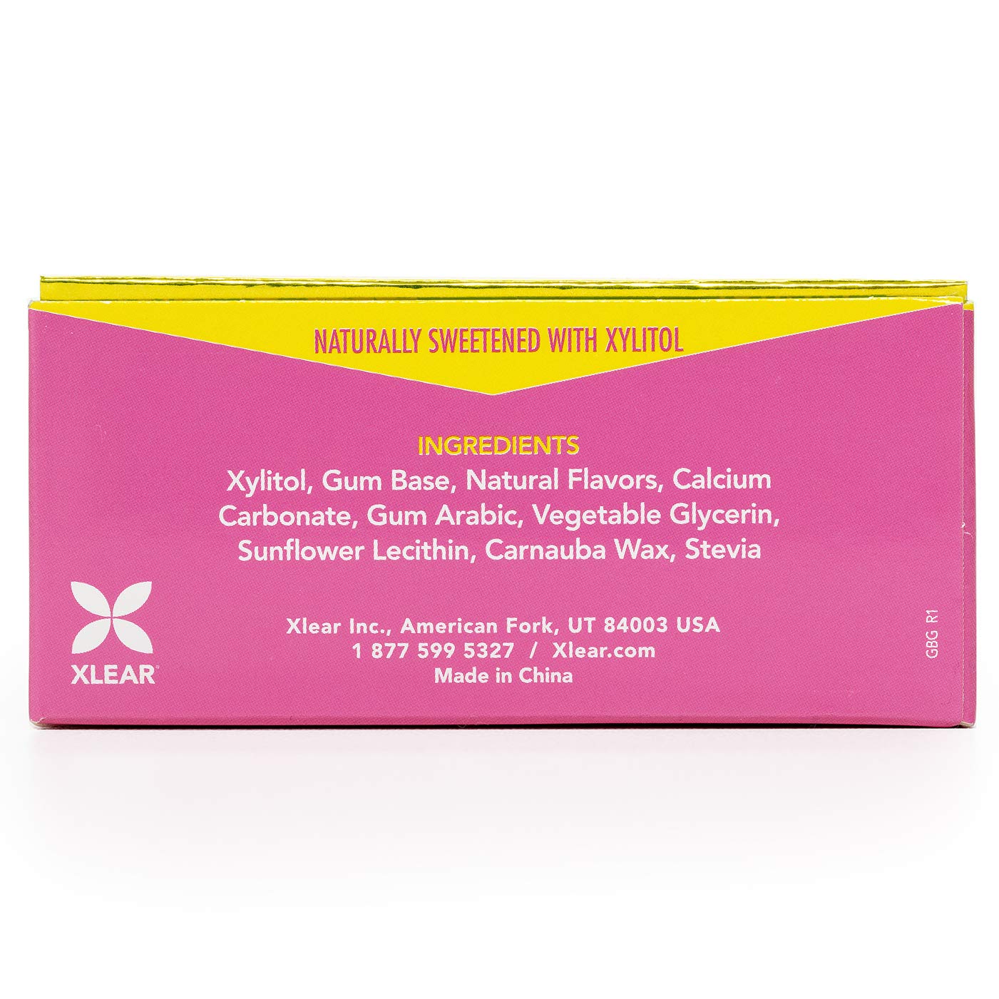 Spry BUBBLEGUM Gum Xylitol Sugar Free 10 pcs
