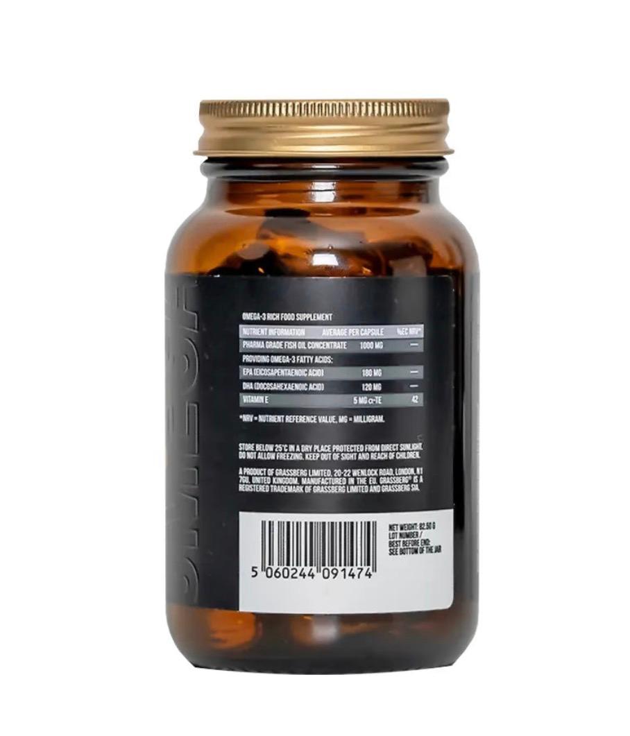 Grassberg Omega 3 Value 1000MG 60CAPS