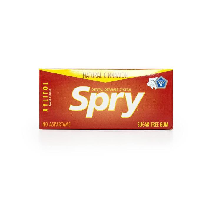 Spry Cinnamon Gum Xylitol Sugar Free 10PCS