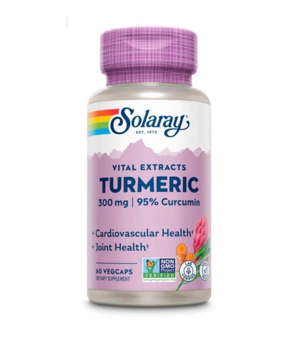 سولاراي كبسولات مستخلص الكركمين 300 مج 60 كبسولة نباتية