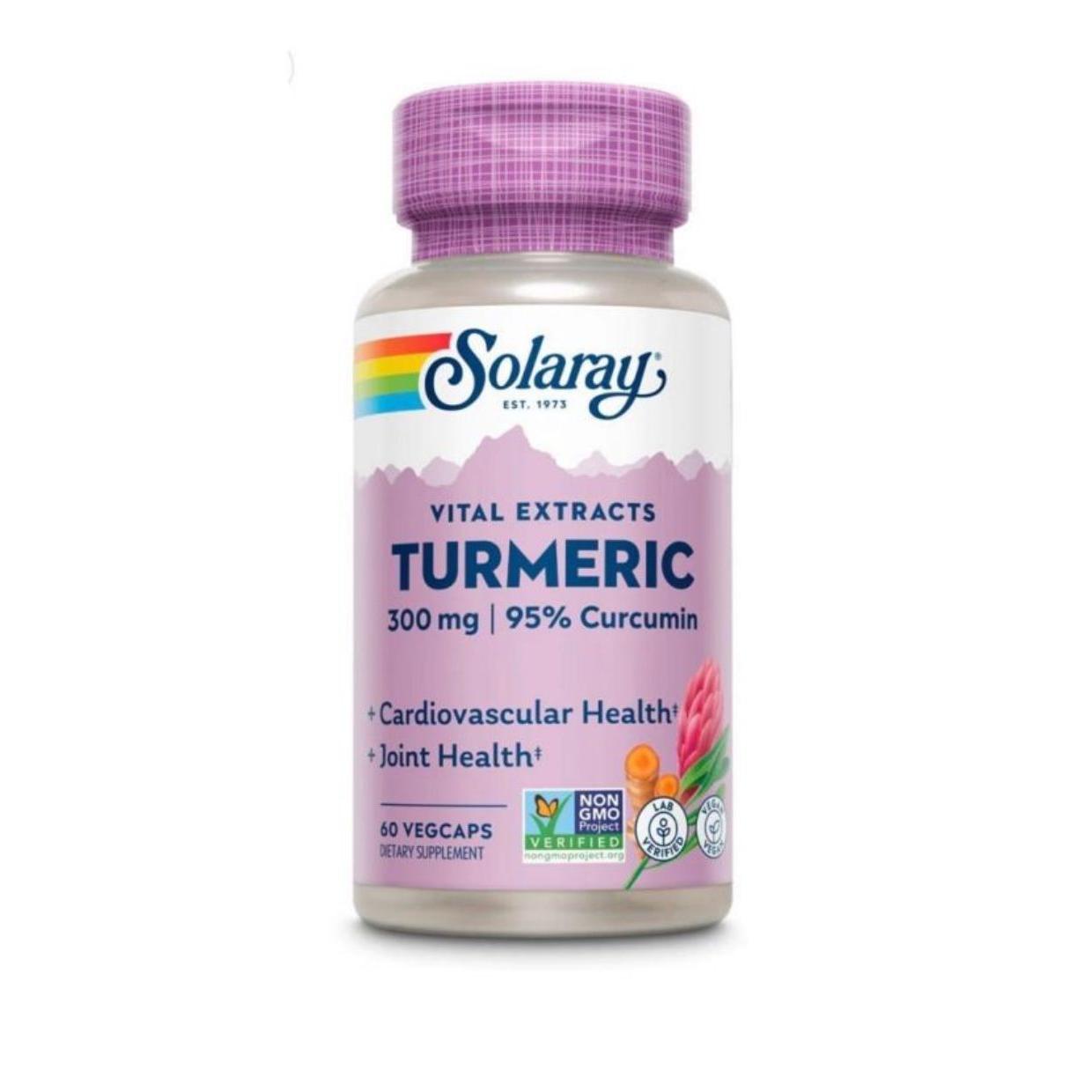 سولاراي كبسولات مستخلص الكركمين 300 مج 60 كبسولة نباتية