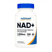 Nutricost NAD+ Supplement 1,000mg per Serving,120 Capsules (Nicotinamide Adenine Dinucleotide) - 60 Servings, Gluten-Free, Vegan