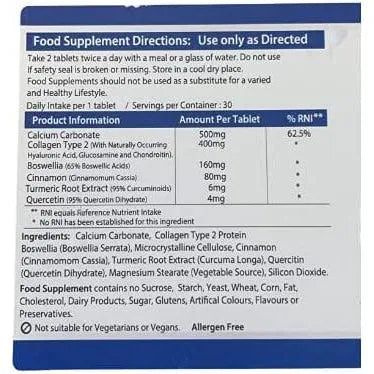 AHS Collagen Type 2 For Joints & Bones Health 120 Tablets