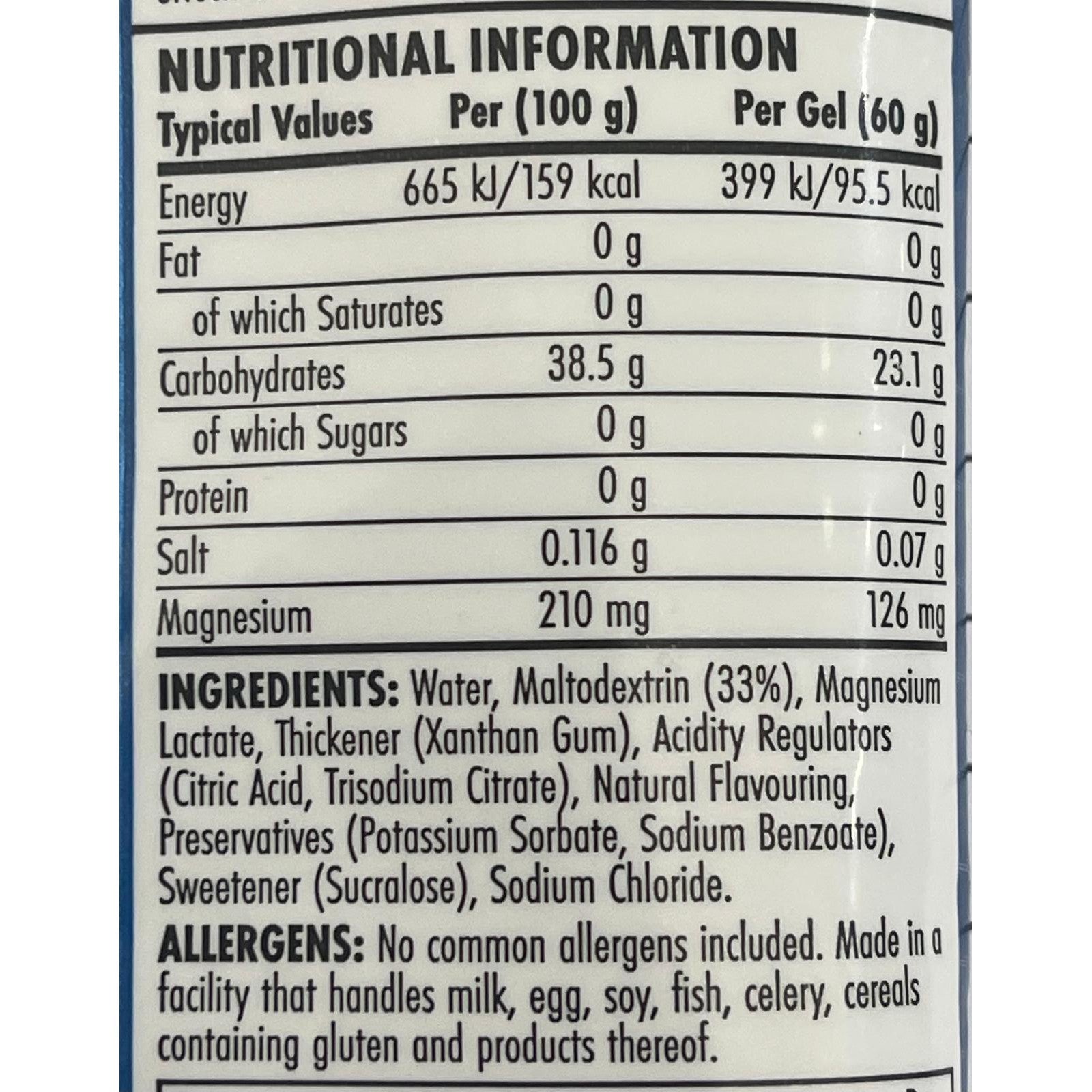 APPLIED NUTRITION Endurance Velocity-Fuel Energy Gel Tropical 60g