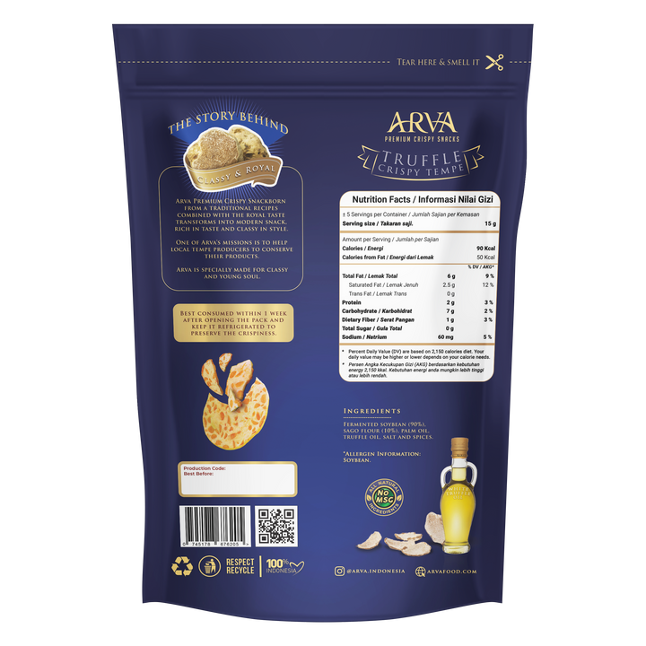 ARVA Truffle Crispy Tempe 80g