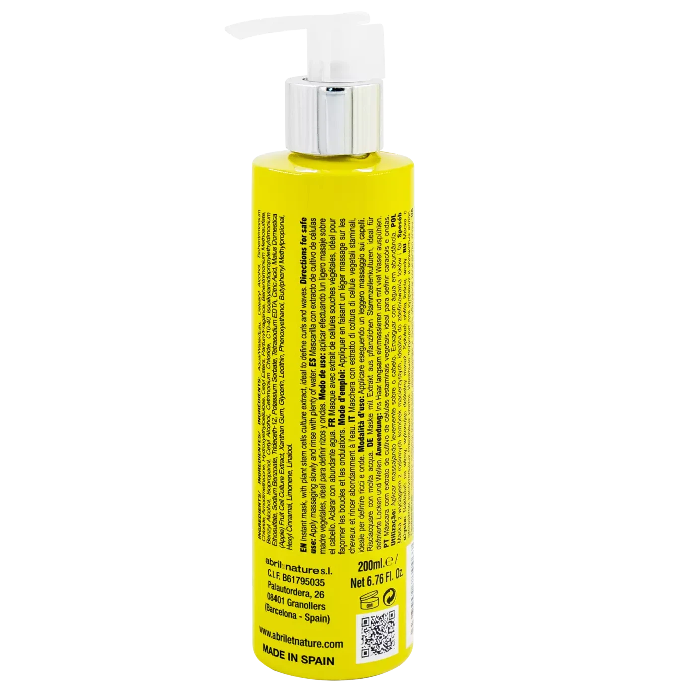 Abril Et Nature Instant Mask Gold Lifting 200 ml