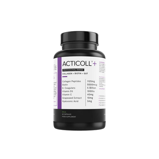 ActiHealth ActiColl+ Collagen Plus Biotin Plus Gut Halal Certified 60 Capsules