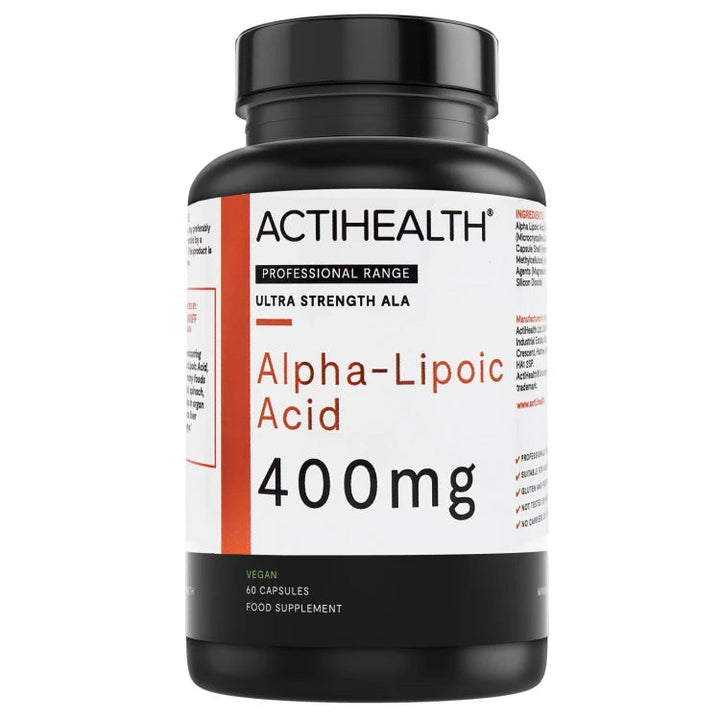 Actihealth Alpha Lipoic Acid 400Mg 60 Capsules