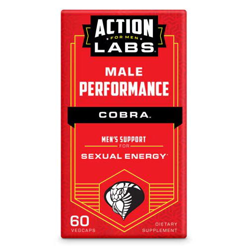 Action Labs Cobra Male Performance For Sexual Energy 60 VegCaps