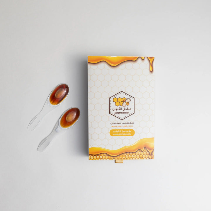 Al Thunayan Natural honey spoons of Wild Acacia 108mg