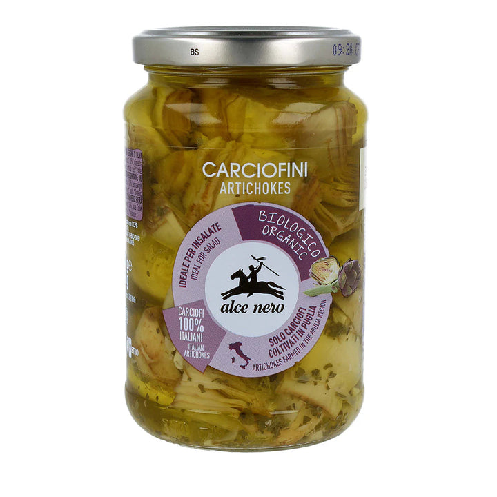 Alce Nero Organic Artichokes in sunflower and olive oil 330 g