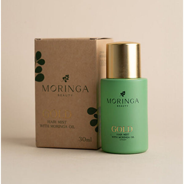 Alghanim Moringa Beauty GOLD Hair & Body Mist with Patchouli, Amber and Organic Moringa Oil 30ml