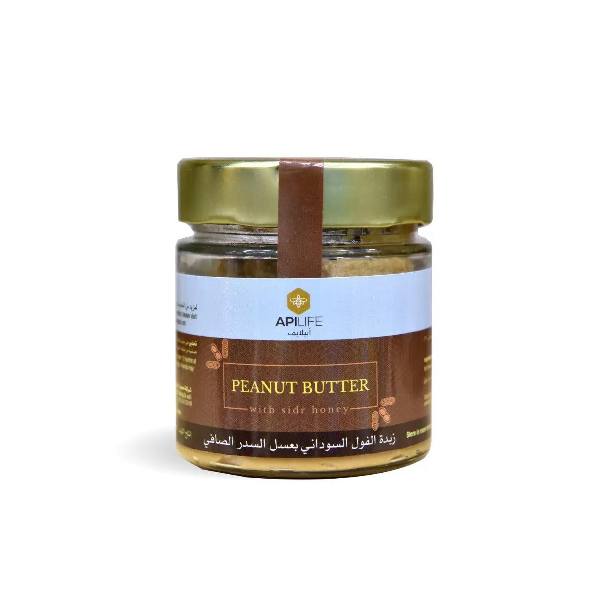 ApiLife Peanut Butter with Sidr Honey 200g
