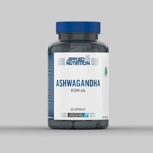 Applied Nutrition Ashwagandha KSM-66 60 Veggie Capsules
