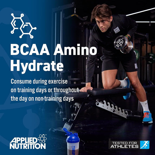 Applied Nutrition BCAA Amino Hydrate 0 Sugar 0 Carbs 0 Calories 450g Fruit Burst