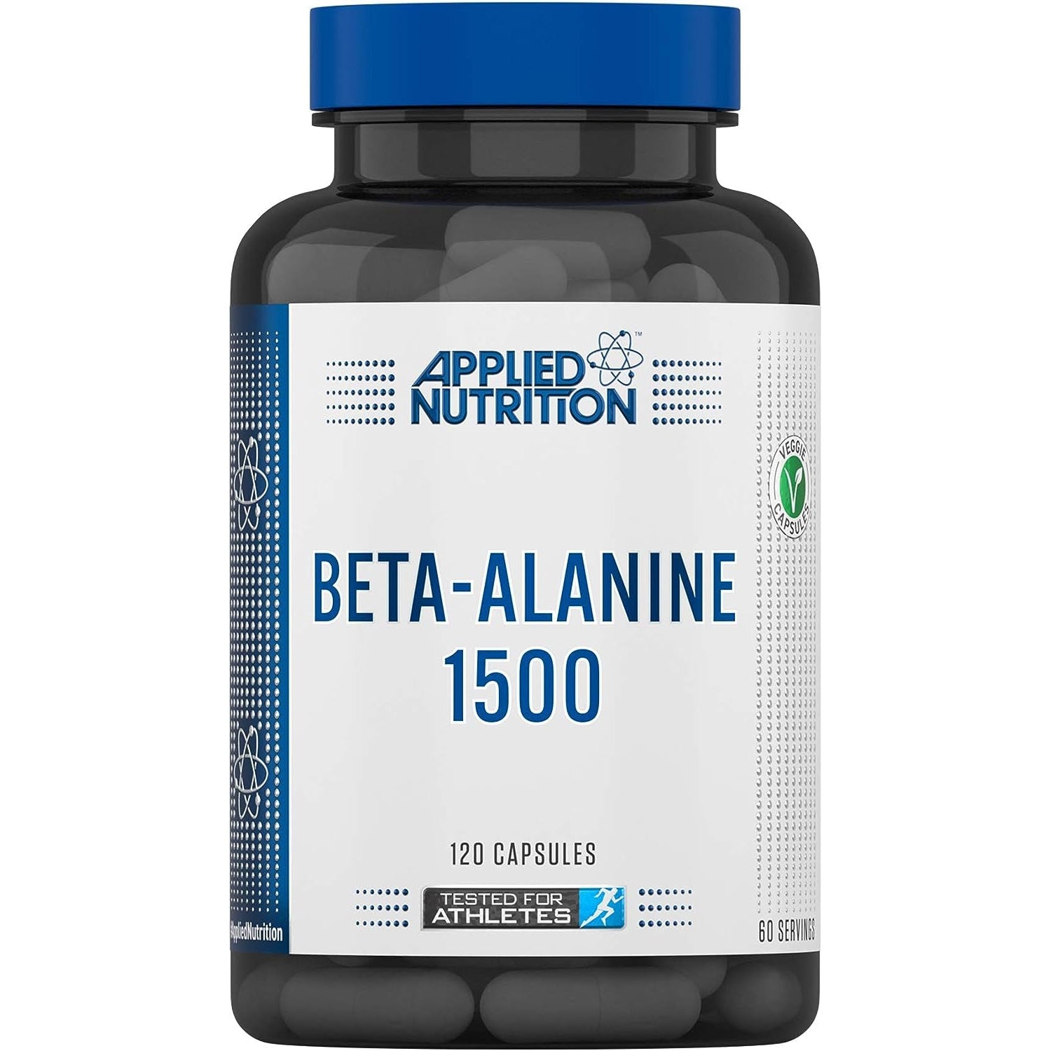 Applied Nutrition Beta Alanine 1500, Amino Acid Supplement, Strength & Performance, 750mg 120 Veggie Capsules