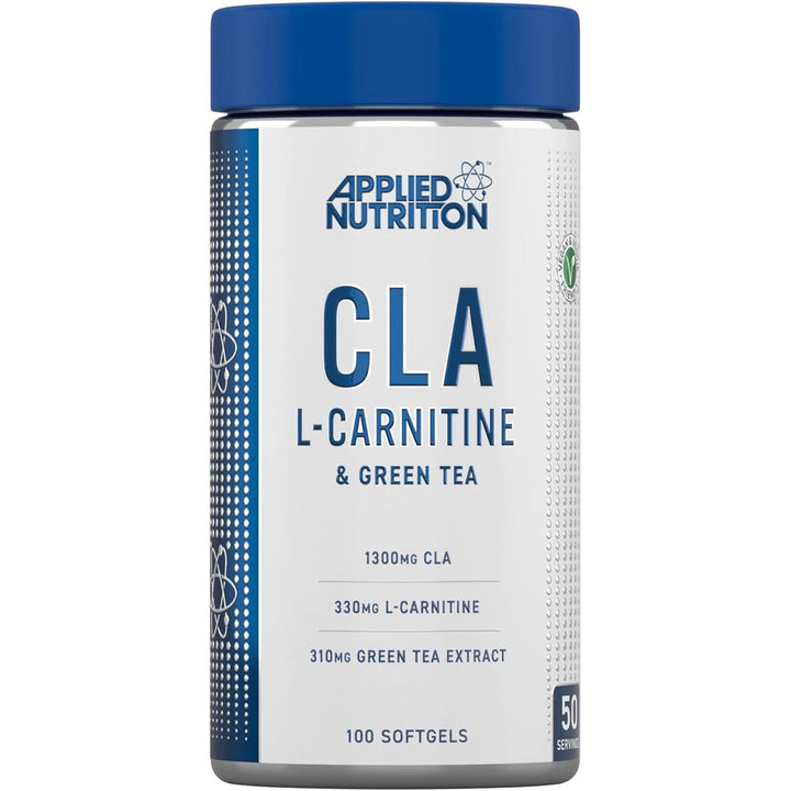 Applied Nutrition CLA L-Carnitine & Green Tea 100 Veggie Softgels