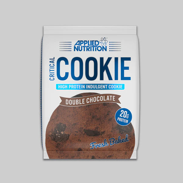 Applied Nutrition Critical Cookie Protein Cookie, High Protein Snack Non-GMO 73g Double Chocolate