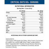 Applied Nutrition Critical Oats Advanced Protein Porridge Cup Banana High Protein Low Sugar with