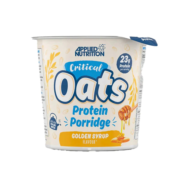 Applied Nutrition Critical Oats Advanced Protein Porridge Cup Golden Syrup 60g