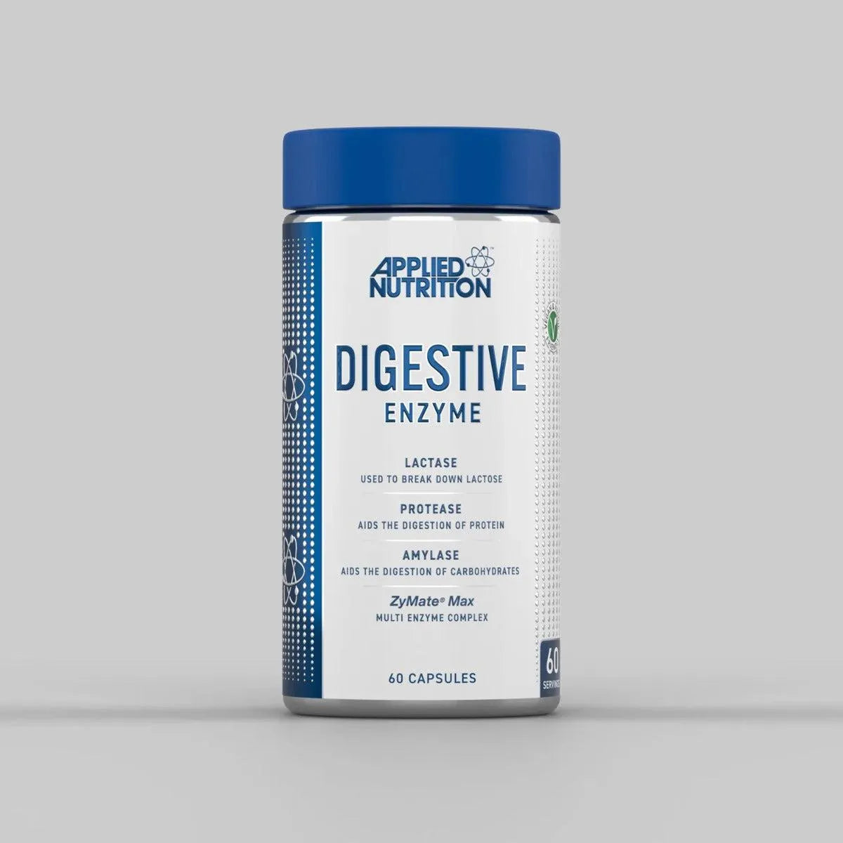 Applied Nutrition Digestive Enzymes Multi Enzyme Complex 60 Vegetable Capsules