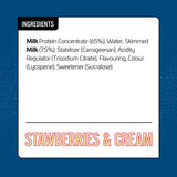 Applied Nutrition High Protein Shake Strawberries & Cream Low Fat No Added Sugar 500ml
