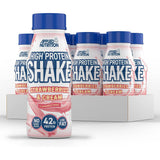 Applied Nutrition High Protein Shake Strawberries & Cream Low Fat No Added Sugar 500ml