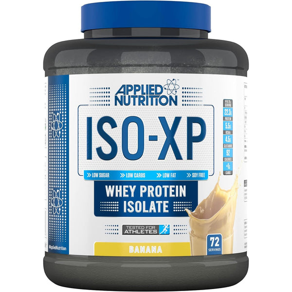 Applied Nutrition ISO-XP Whey Protein Isolate Zero Sugar 0 Carbs 0 Fats Banana 1.8 KG