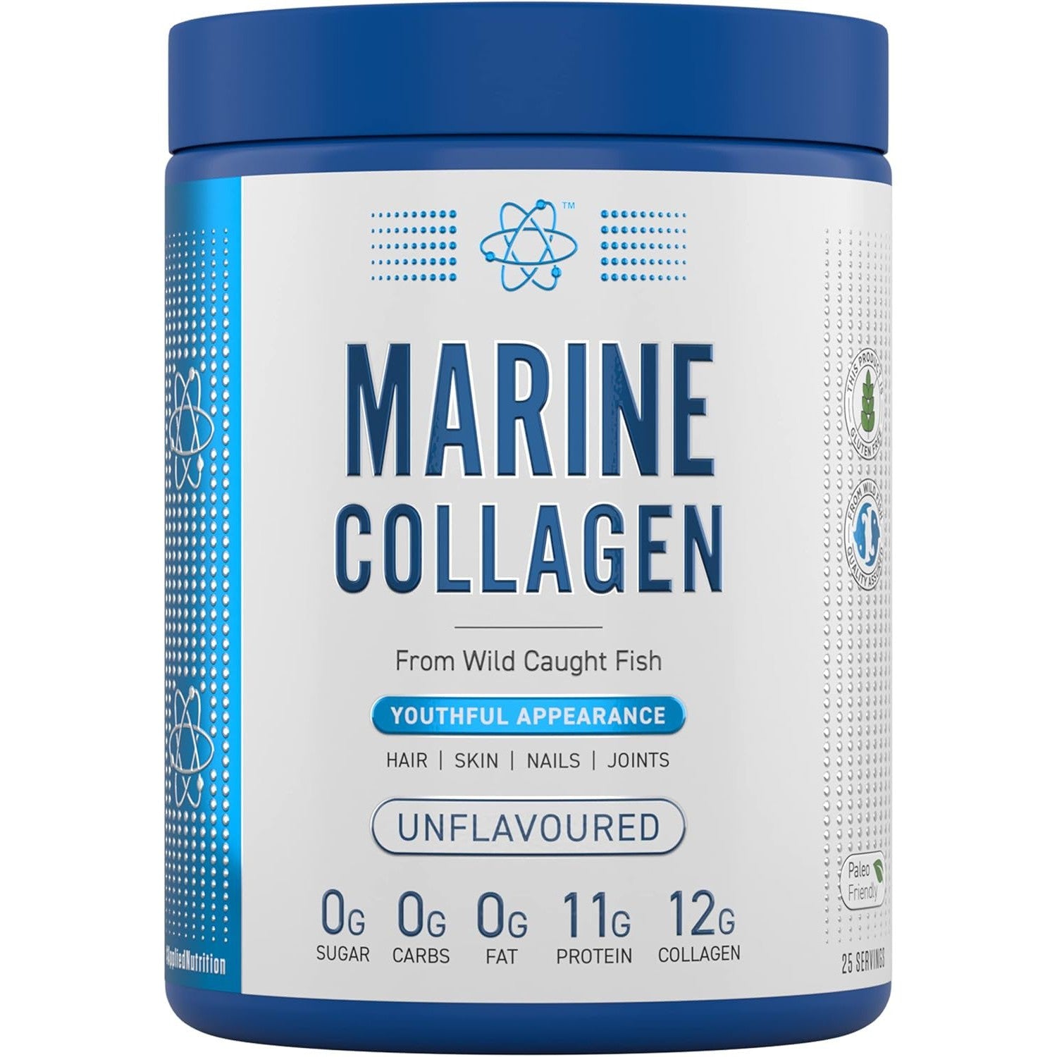 Applied Nutrition Marine Collagen Unflavoured From Wild Caught Fish 3oog