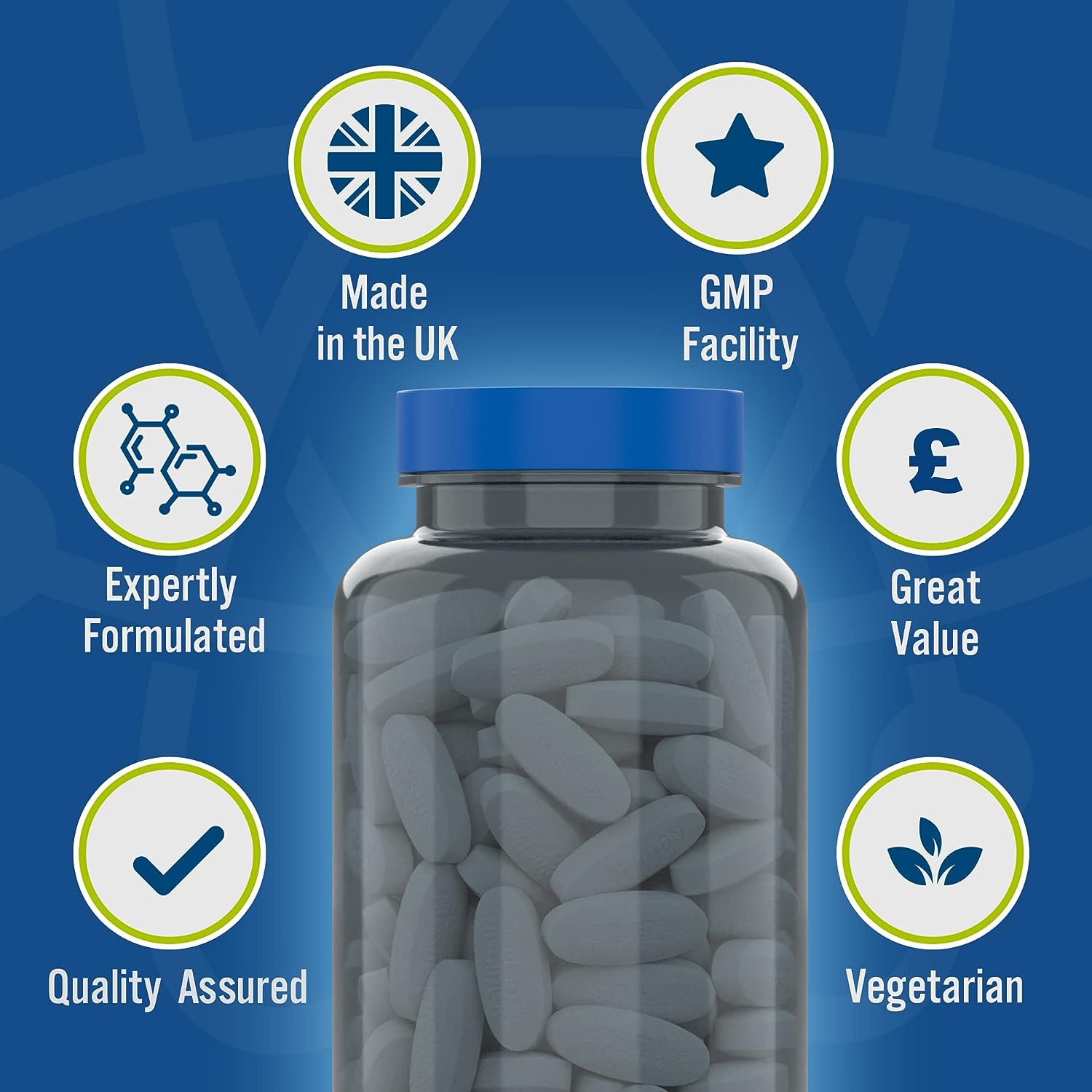 Applied Nutrition Multi-Vitamin Complex - Multivitamins, Minerals, Probiotics & Antioxidants, 90 Vegetable Capsules