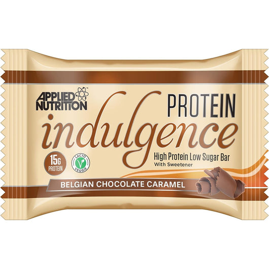 Applied Nutrition Protein Indulgence - High Protein Bar Low Sugar 50g Belgian Chocolate Caramel