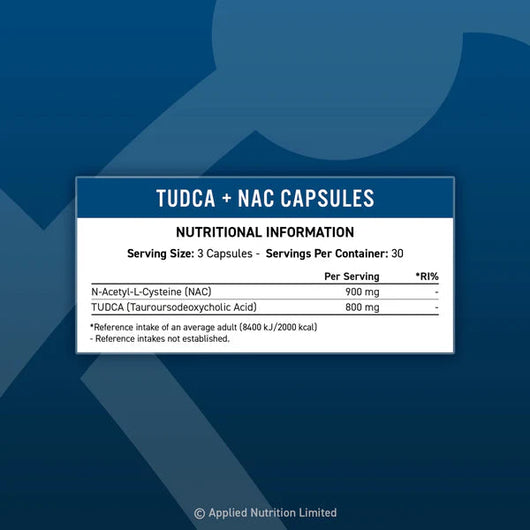 Applied Nutrition TUDCA + NAC 90 Vegetable Capsules