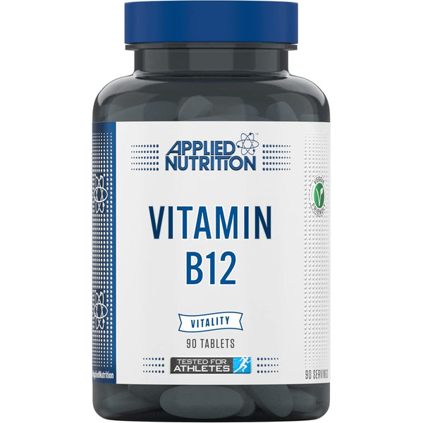 Applied Nutrition Vitamin B12 90 Tablets Gluten Free Dairy Free Vegan