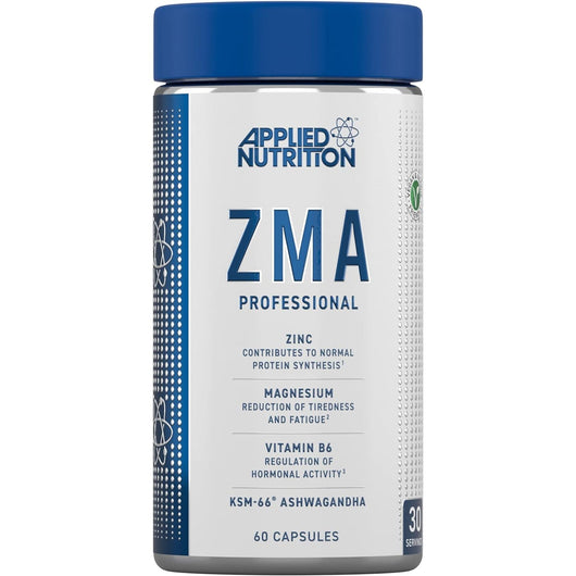 Applied Nutrition ZMA PRO Zinc and Magnesium plus Vitamin B6 60 Veggie Capsules