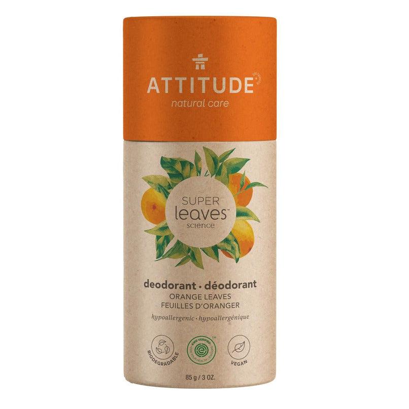 Attitude Super leaves Natural Deodorant Aluminium free - Orange Leaves 85g