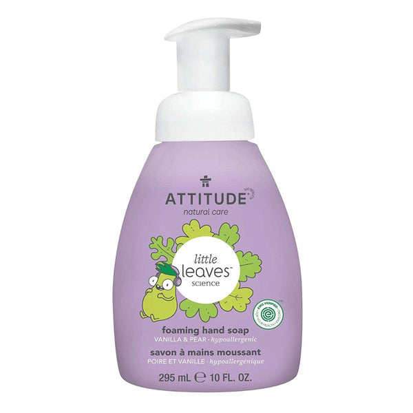 Attitude little leaves Foaming Hand Soap for Kids Sulfate Free Vanilla & Pear 295ml