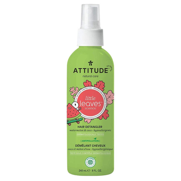 Attitude little leaves Hair Detangler Spray for kids 2 yrs and up Sulfate Free Watermelon & Coco 240ml