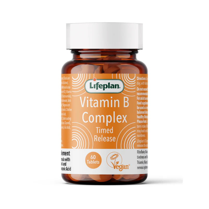 Lifeplan Vitamin B Complex Mega (Time Release) 60 Tablets